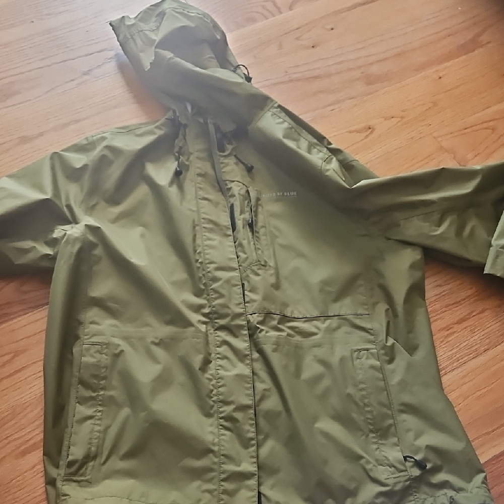 United By Blue Olive Hooded Jacket